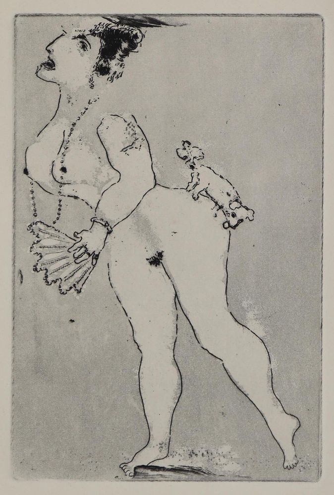 Große Abbildung Nr.2: 131-2993 Giraudoux,J. u.a.: (Künstlergraphik, Chagall, 15 Radierungen in:)