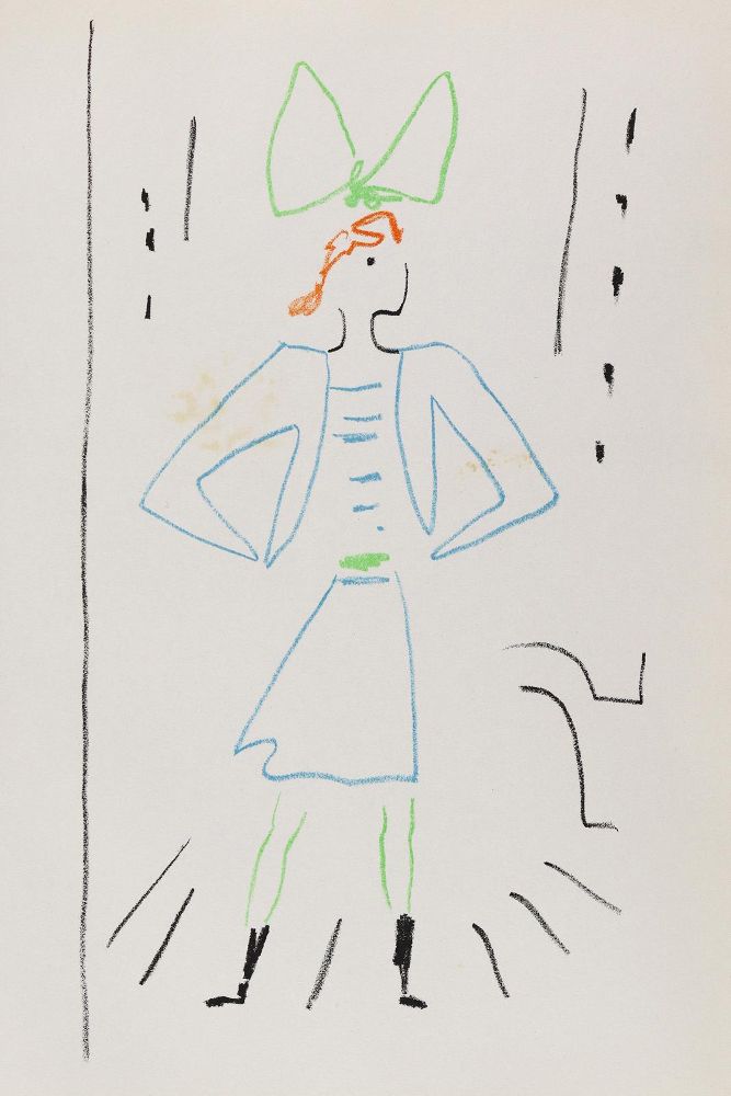 Große Abbildung Nr.1: 131-3003 Cocteau, Jean: (Künstlergraphik)