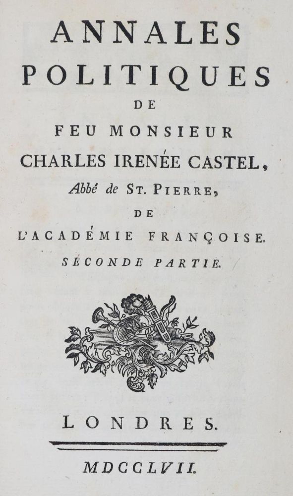Große Abbildung Nr.1: 131-302 Saint-Pierre,C.I. Castel de.: (Politik und Staatswissenschaften)