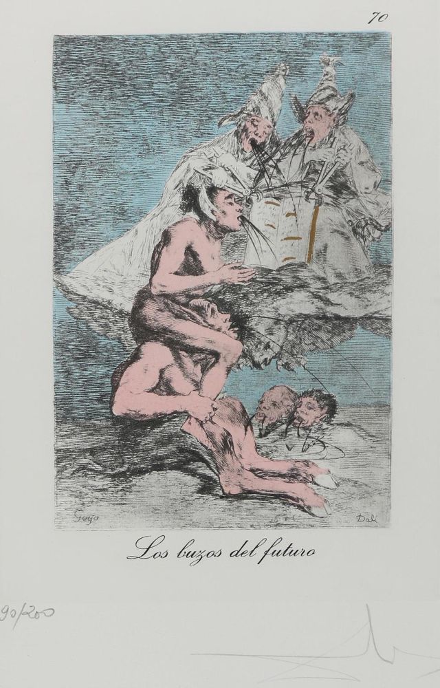 Große Abbildung Nr.1: 131-3020 Dali, Salvador: (Künstlergraphik)