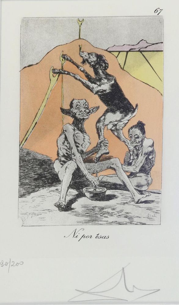 Große Abbildung Nr.1: 131-3025 Dali, Salvador: (Künstlergraphik)