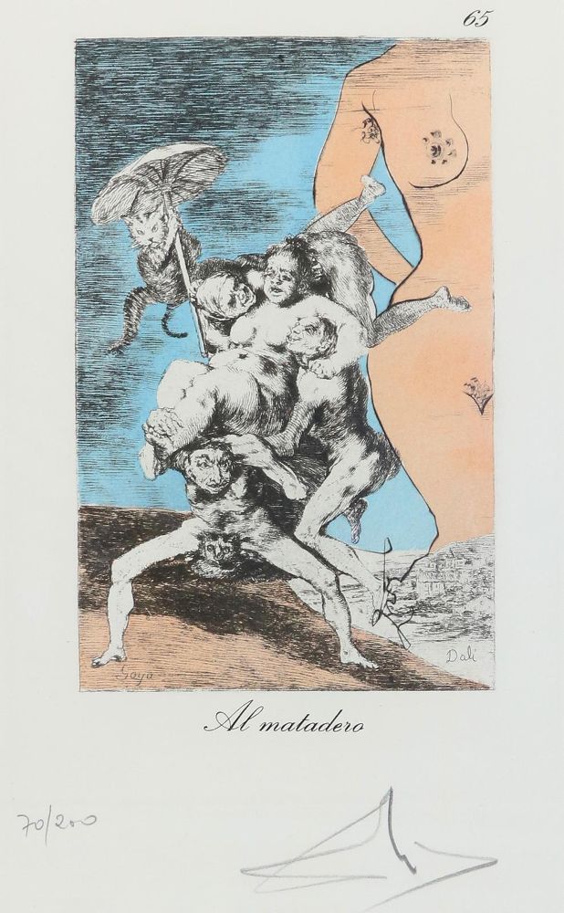 Große Abbildung Nr.1: 131-3029 Dali, Salvador: (Künstlergraphik)