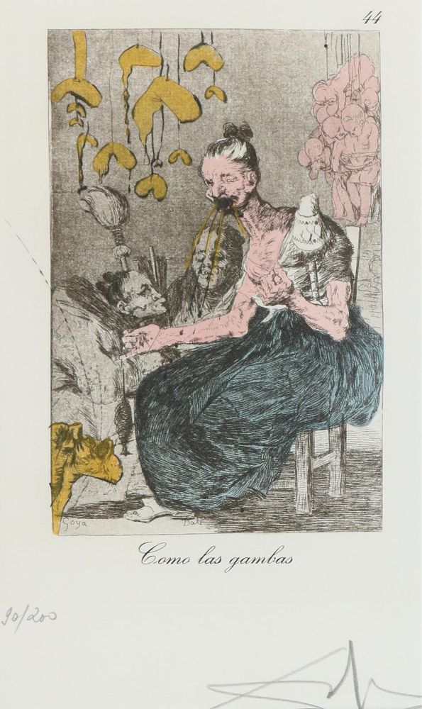 Große Abbildung Nr.1: 131-3035 Dali, Salvador: (Künstlergraphik)