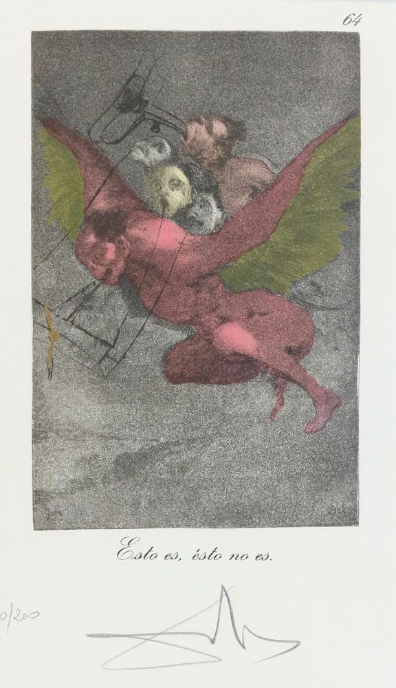 Große Abbildung Nr.1: 131-3036 Dali, Salvador: (Künstlergraphik)