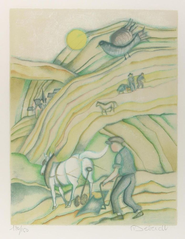 Große Abbildung Nr.1: 131-3042 Deberdt, Francoise: (Künstlergraphik)