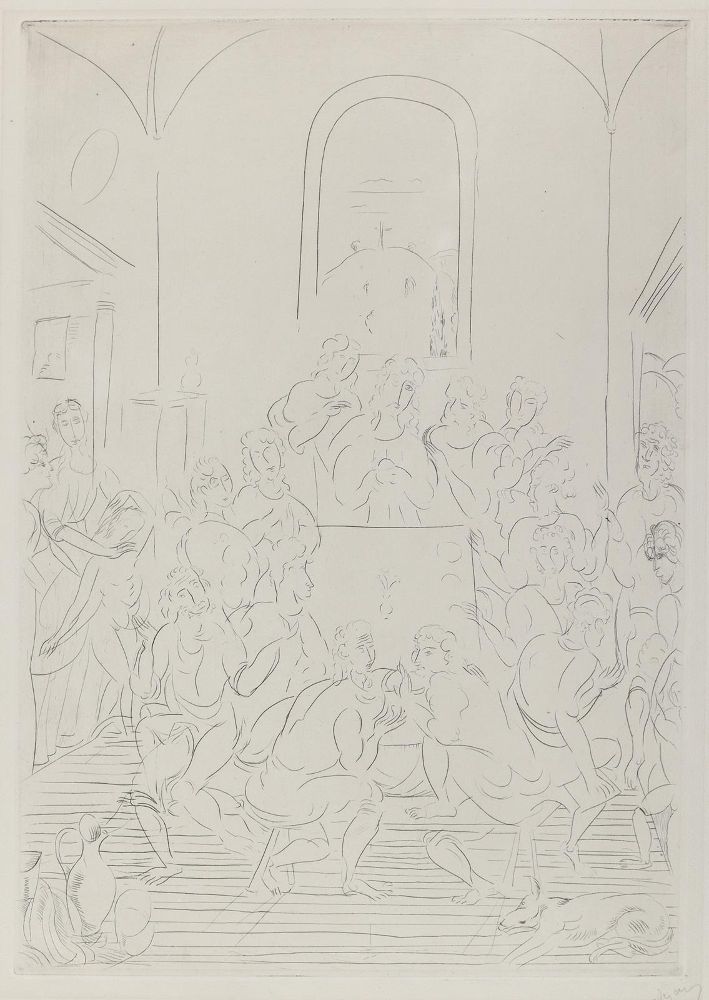 Große Abbildung Nr.1: 131-3047 Derain, André: (Künstlergraphik)