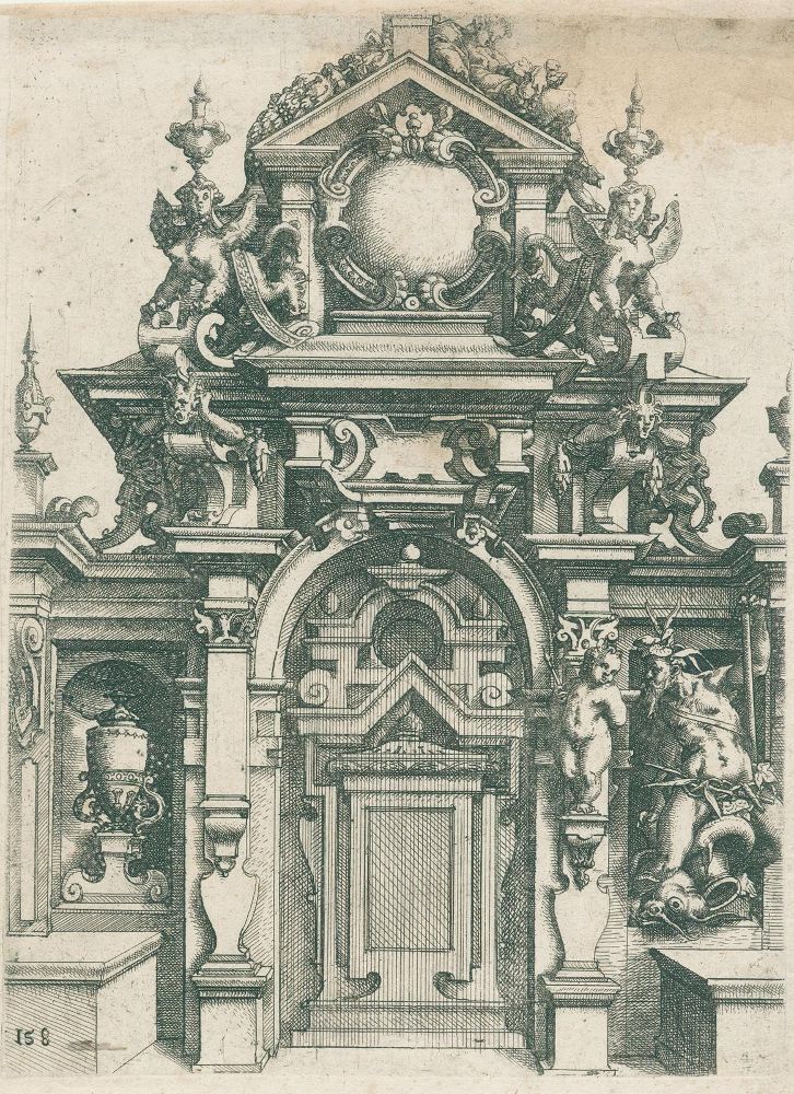 Große Abbildung Nr.1: 131-3053 Dietterlin, Wendel d. Ä.: (Künstlergraphik)