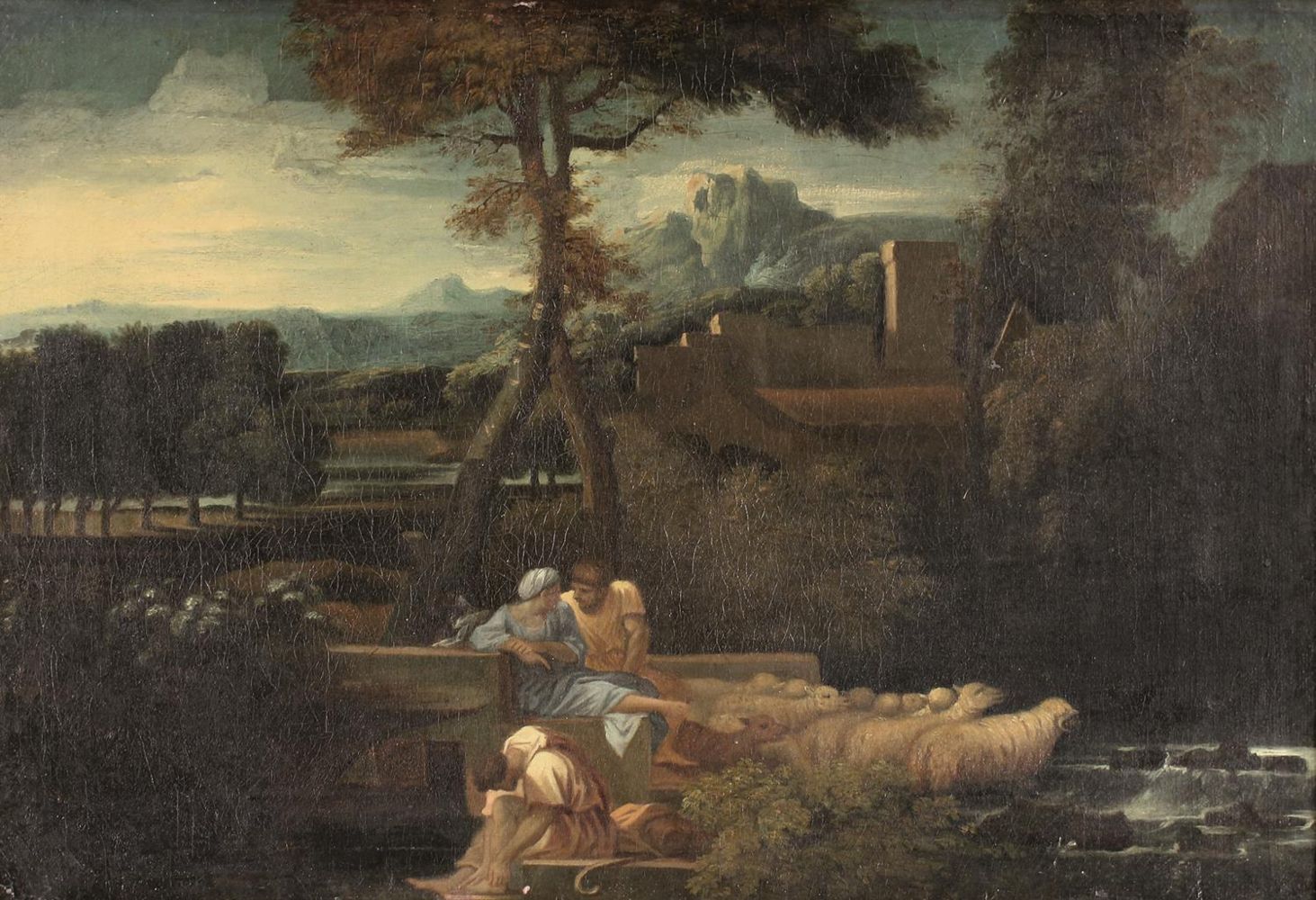 Große Abbildung Nr.1: 131-3082 Dughet, Gaspard (auch Poussin): (Künstlergraphik)