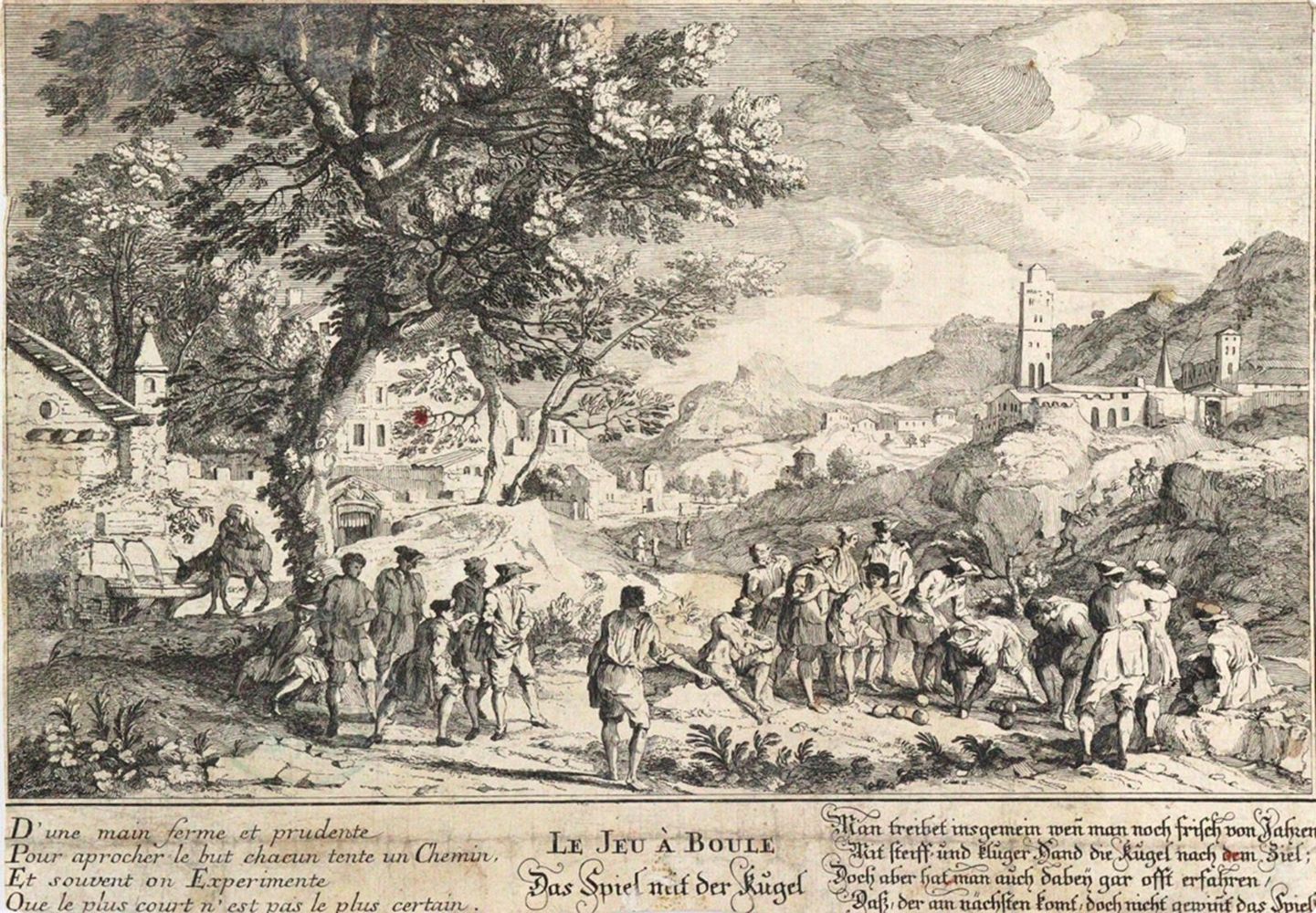 Große Abbildung Nr.1: 131-3092 Engelbrecht, Martin: (Künstlergraphik)