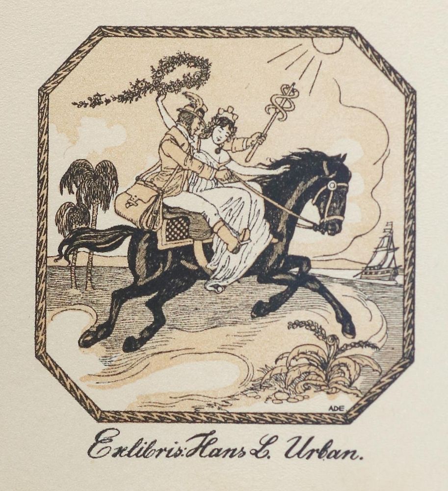 Große Abbildung Nr.1: 131-3107 Ade, Mathilde: (Künstlergraphik, Exlibris)