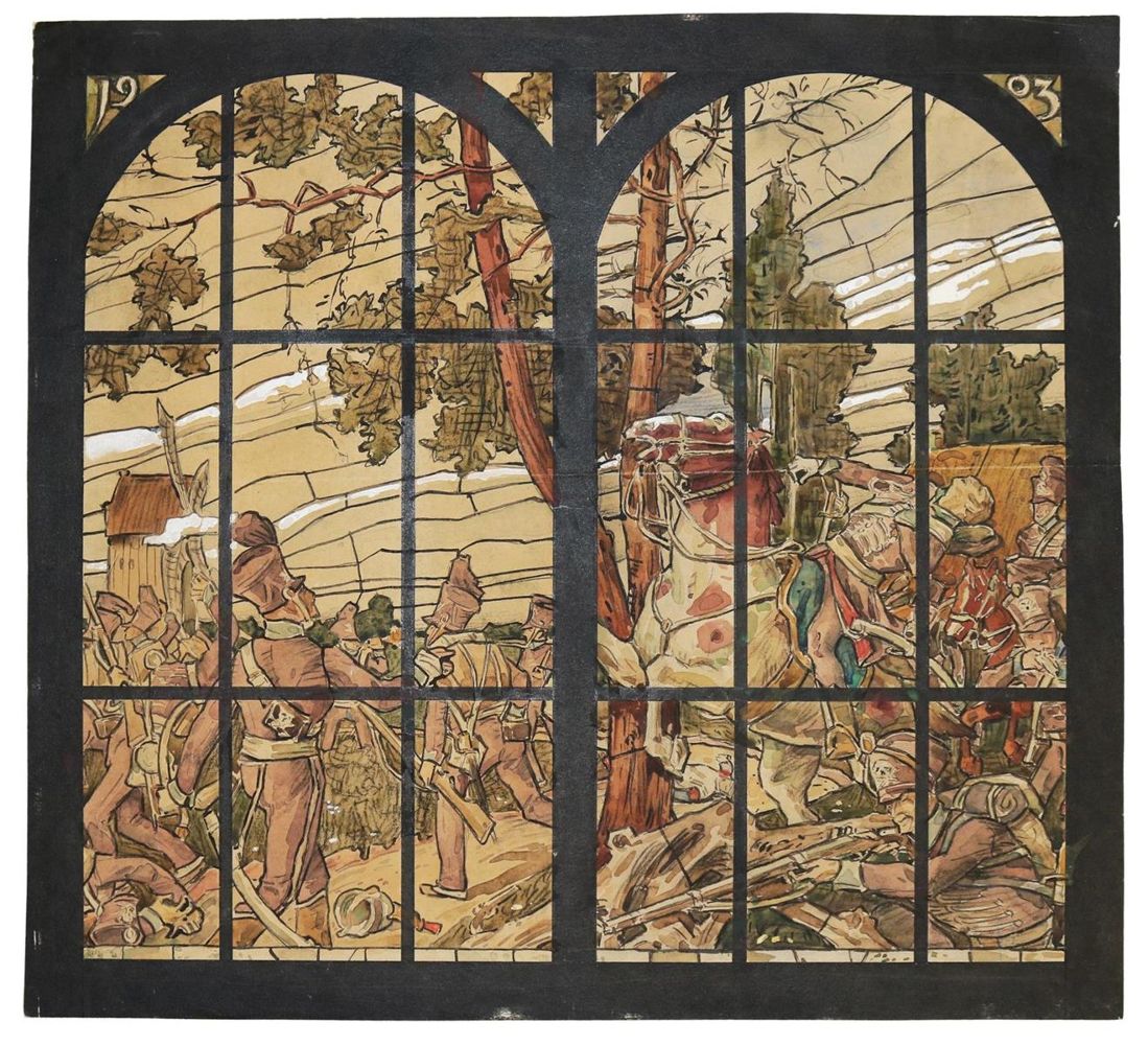 Große Abbildung Nr.1: 131-3129 Geiges, Fritz: (Künstlergraphik, Freiburg)