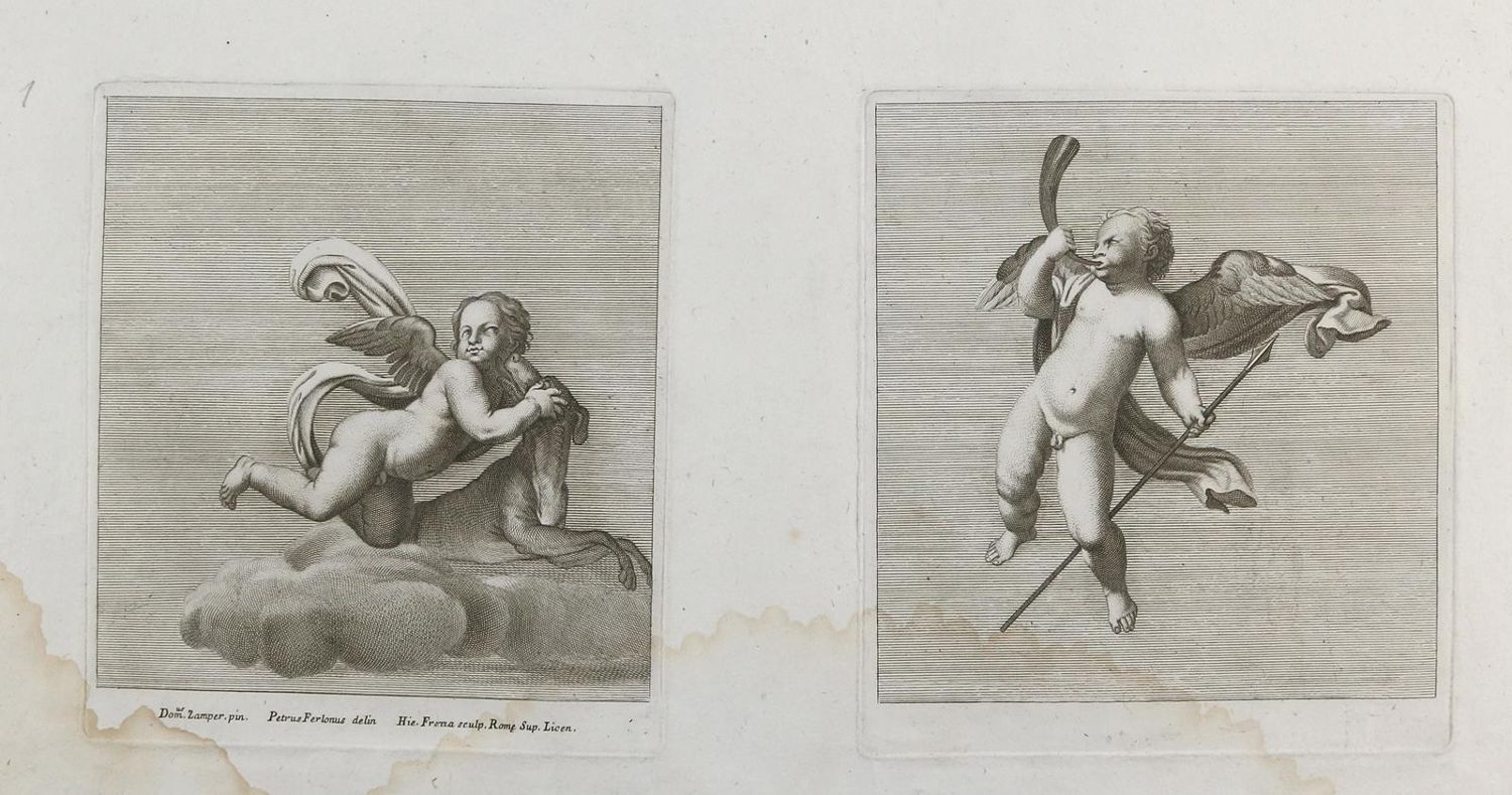 Große Abbildung Nr.2: 131-3132 Frezza, Giovanni Girolamo (Johann Hieronymus,: (Künstlergraphik)