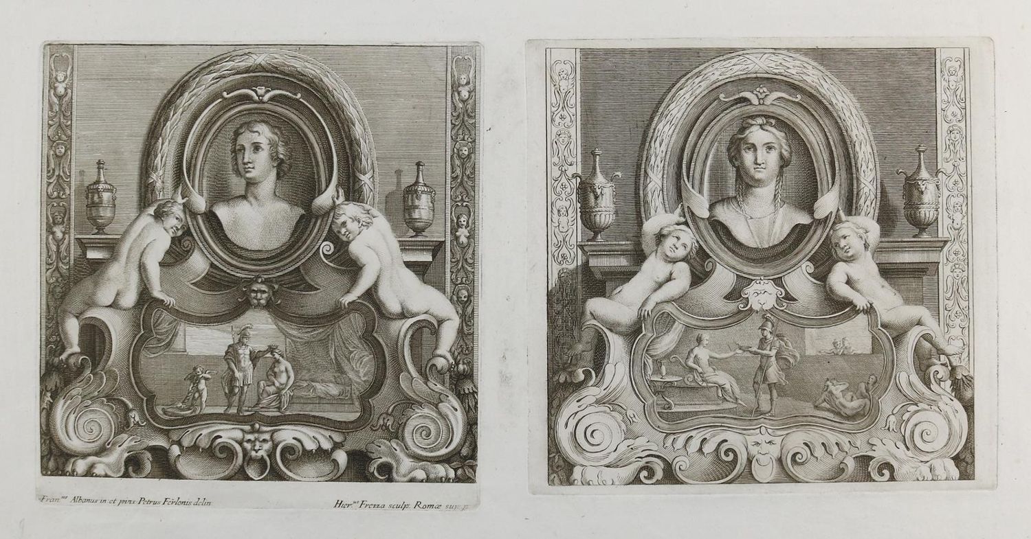 Große Abbildung Nr.3: 131-3132 Frezza, Giovanni Girolamo (Johann Hieronymus,: (Künstlergraphik)