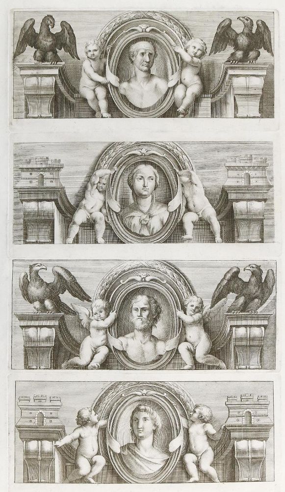 Große Abbildung Nr.4: 131-3132 Frezza, Giovanni Girolamo (Johann Hieronymus,: (Künstlergraphik)