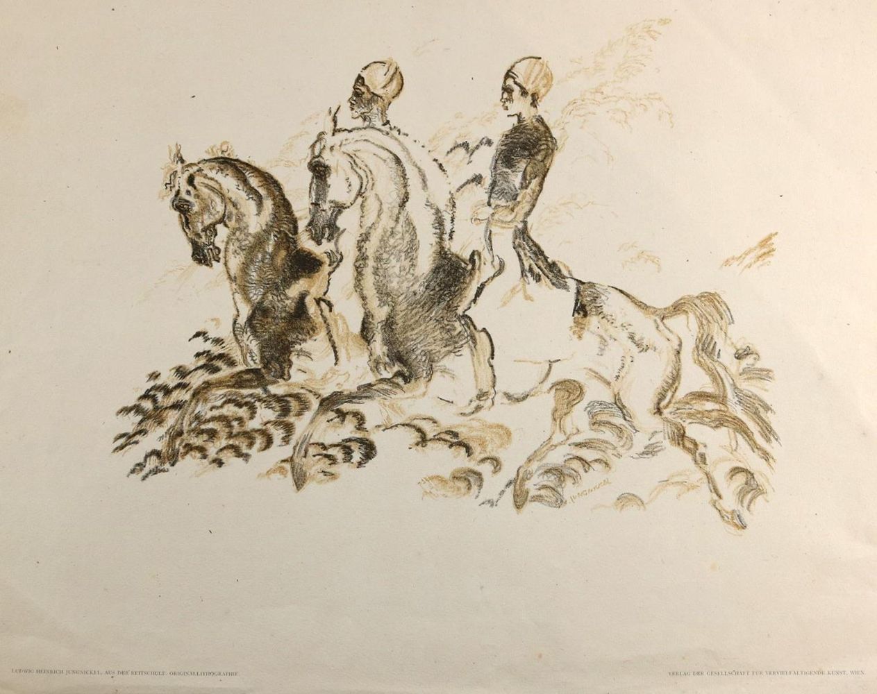 Große Abbildung Nr.4: 131-3156 Gesellschaft für vervielfältigende Kunst.: (Künstlergraphik)