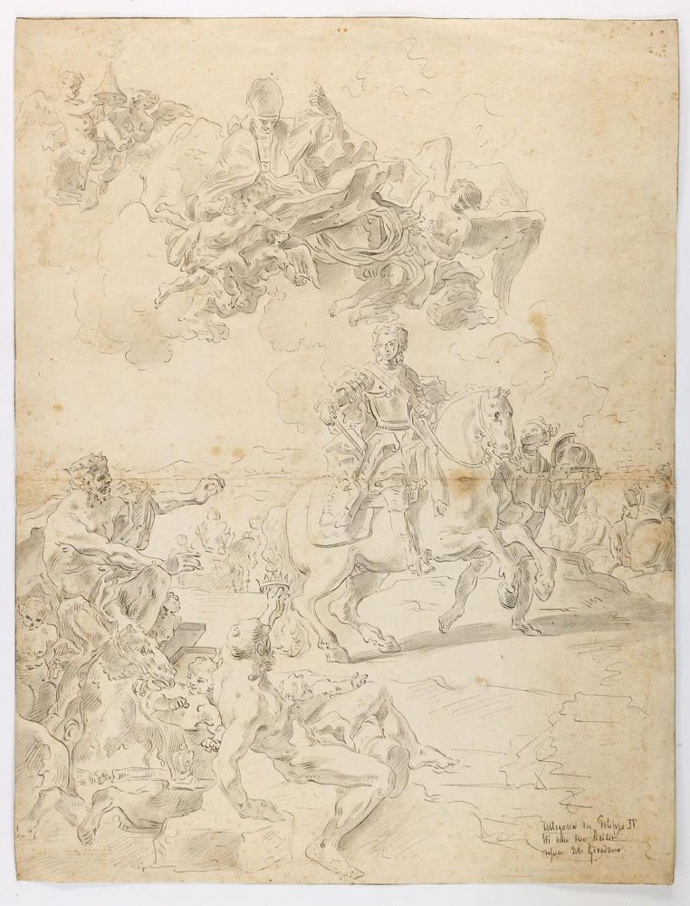 Große Abbildung Nr.1: 131-3164 Giordano, Luca: (Künstlergraphik)