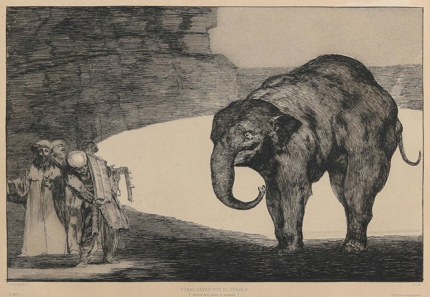 Große Abbildung Nr.1: 131-3174 Goya, Francisco de: (Künstlergraphik)