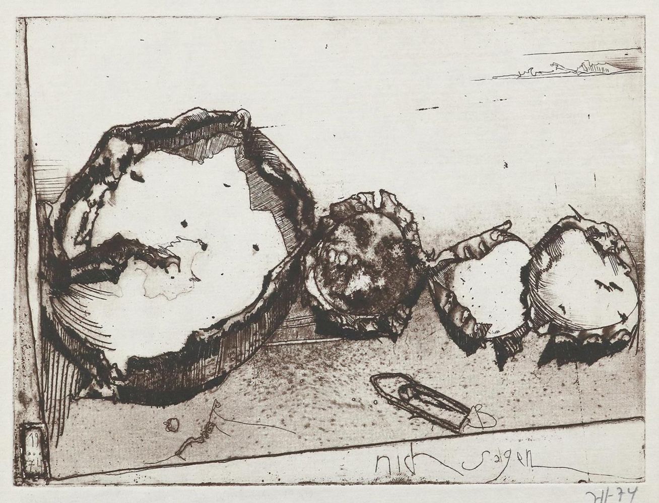 Große Abbildung Nr.1: 131-3257 Janssen, Horst: (Künstlergraphik)