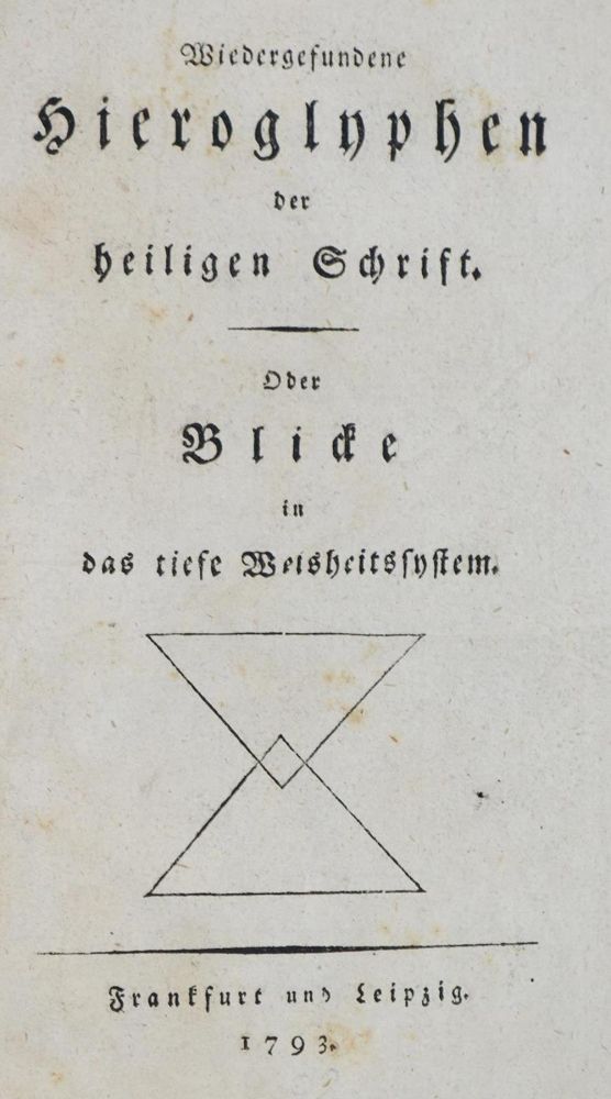 Große Abbildung Nr.1: 131-326 Wiedergefundene Hieroglyphen der heiligen Schrift.: (Grenzwissenschaften und Okkultismus)