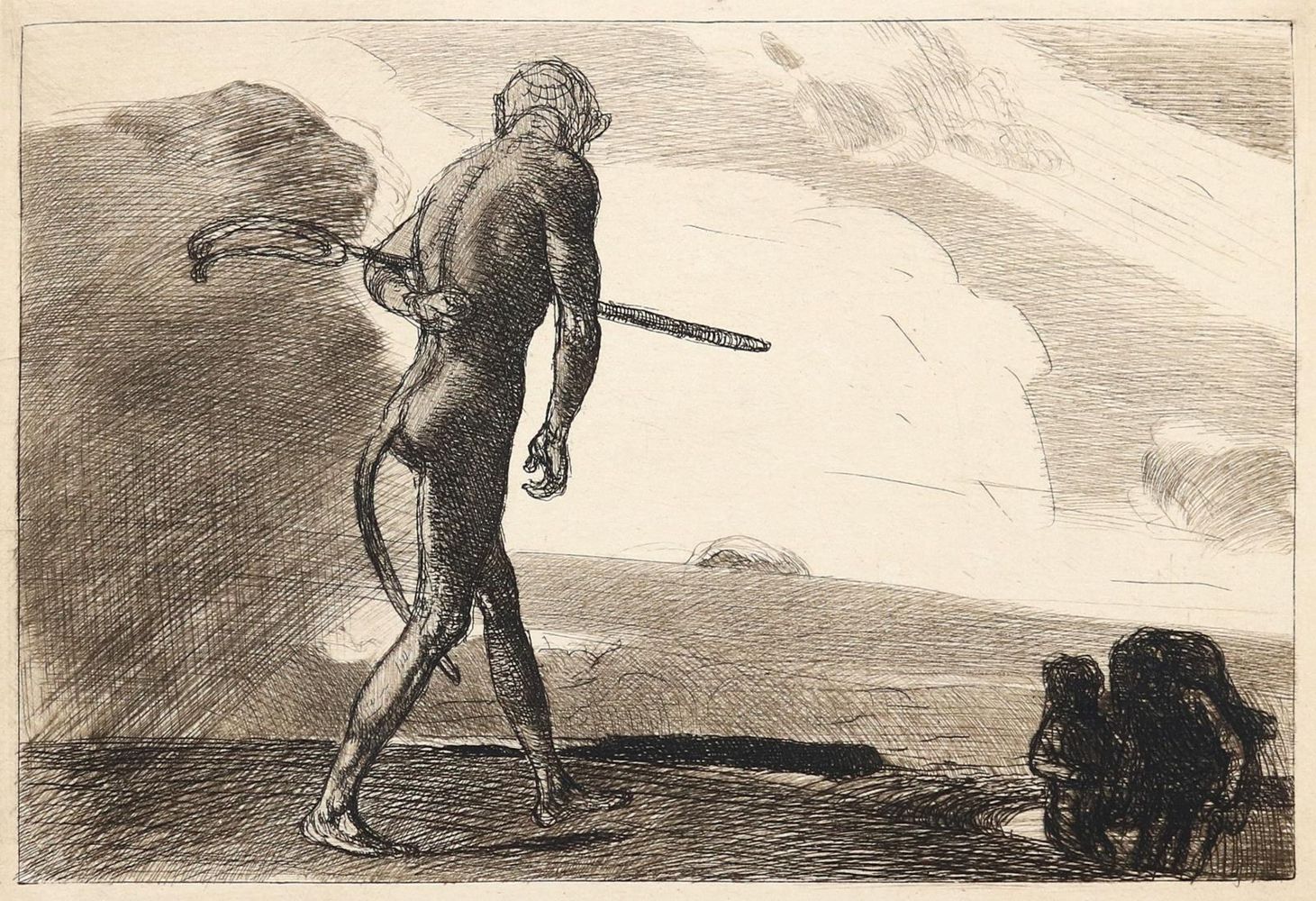 Große Abbildung Nr.1: 131-3274 Jettmar, Rudolf: (Künstlergraphik)