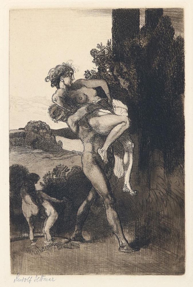 Große Abbildung Nr.3: 131-3276 Jettmar, Rudolf: (Künstlergraphik)