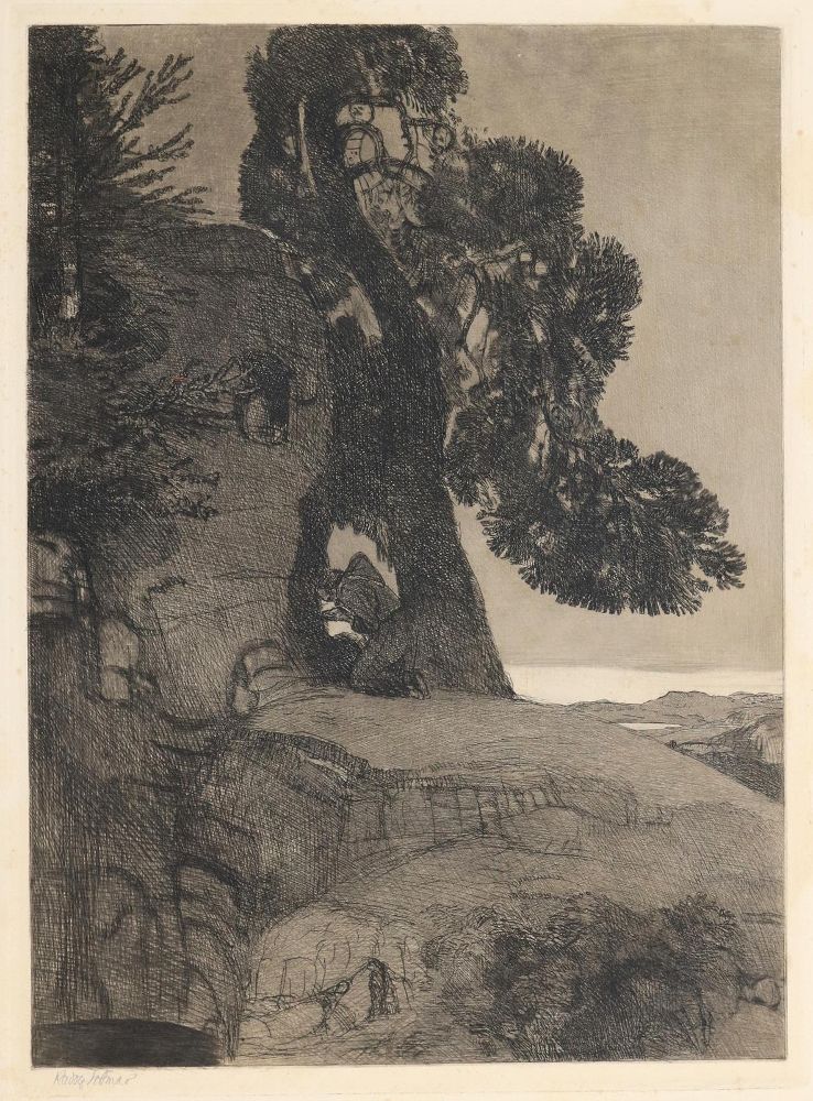 Große Abbildung Nr.1: 131-3277 Jettmar, Rudolf: (Künstlergraphik)