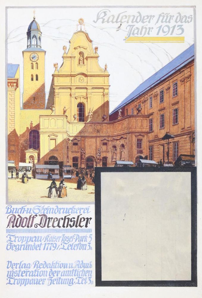 Große Abbildung Nr.1: 131-3289 Assmann, Richard: (Künstlergraphik, Kalenderentwurf)