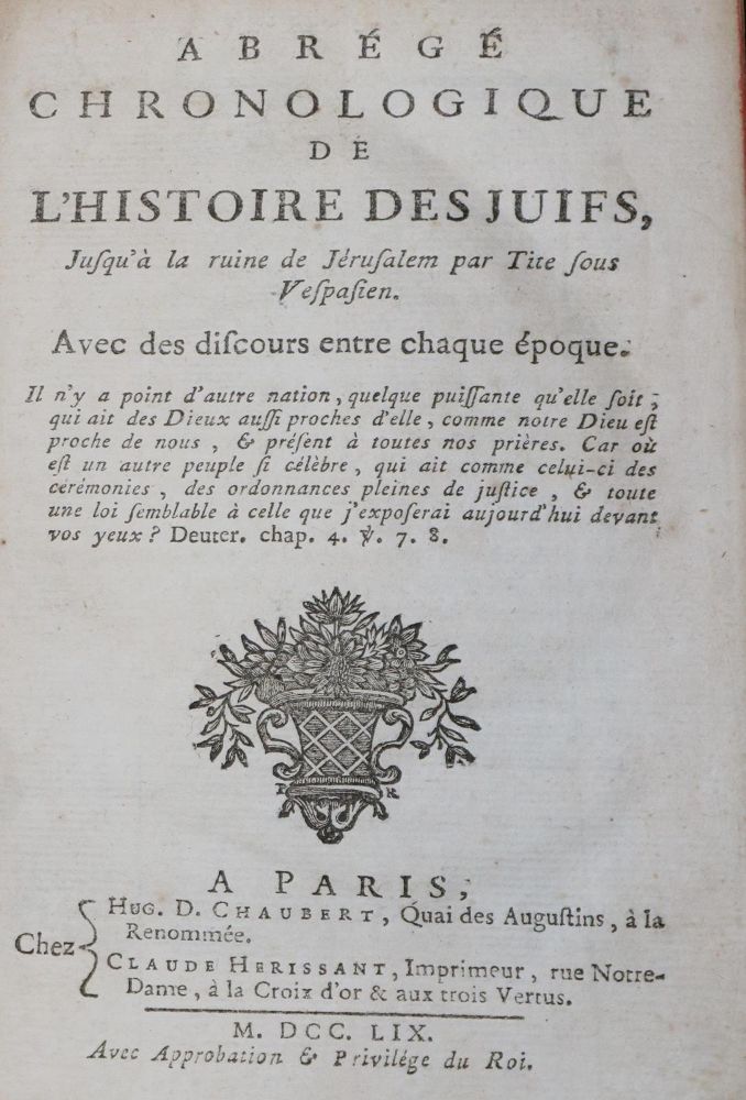 Große Abbildung Nr.1: 131-329 (Charbuy,F.N.).: (Judaica)