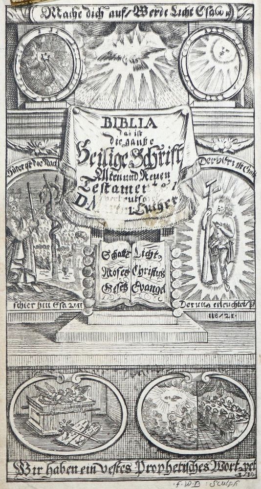 Große Abbildung Nr.2: 131-33 Biblia germanica.: (Bibeln)