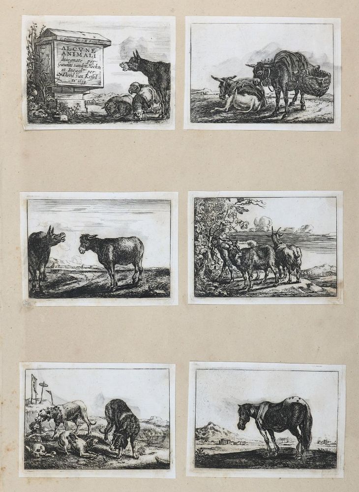 Große Abbildung Nr.2: 131-3300 Kessel, Theodor van: (Künstlergraphik)