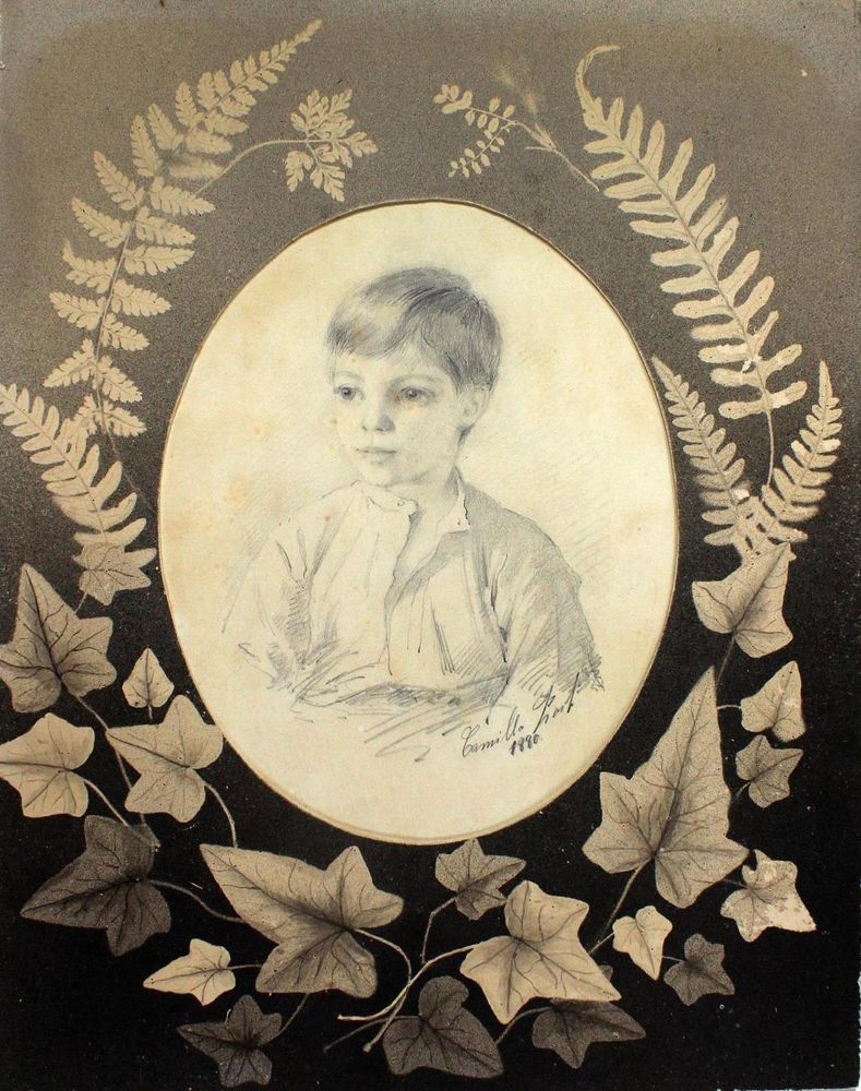 Große Abbildung Nr.1: 131-3302 Kinderportrait: (Künstlergraphik)