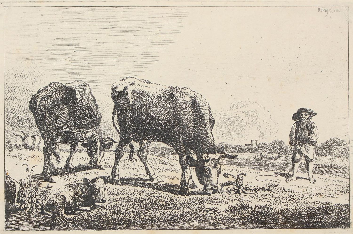 Große Abbildung Nr.3: 131-3314 Klengel, Johann Christian: (Künstlergraphik)