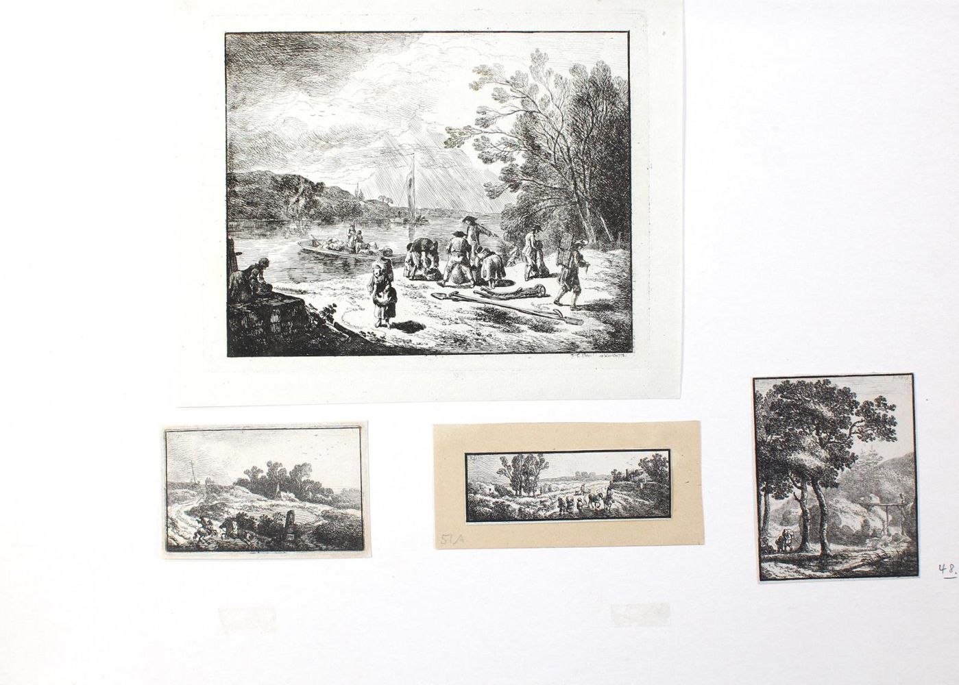Große Abbildung Nr.2: 131-3315 Klengel, Johann Christian: (Künstlergraphik)