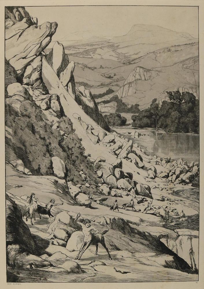 Große Abbildung Nr.1: 131-3317 Klinger, Max: (Künstlergraphik)