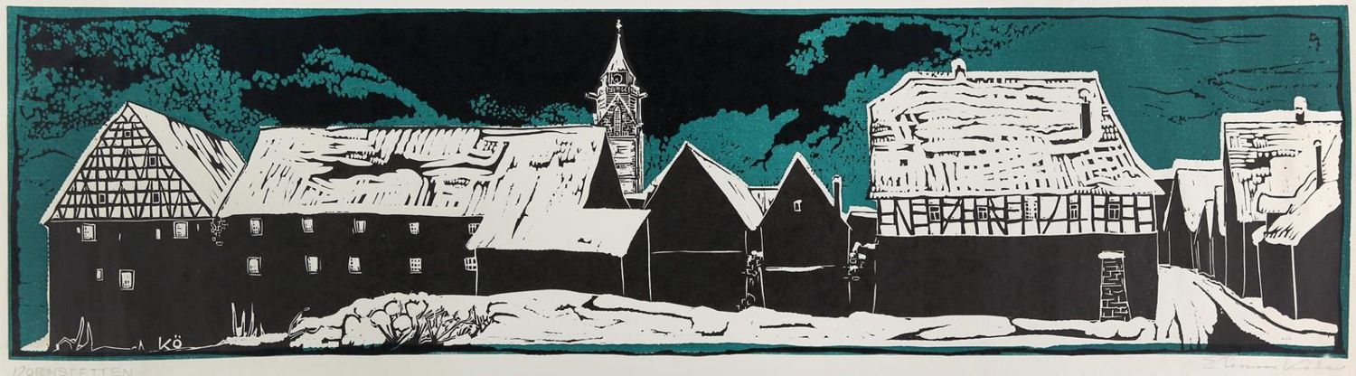 Große Abbildung Nr.1: 131-3325 Kötter, Eleonore: (Künstlergraphik)