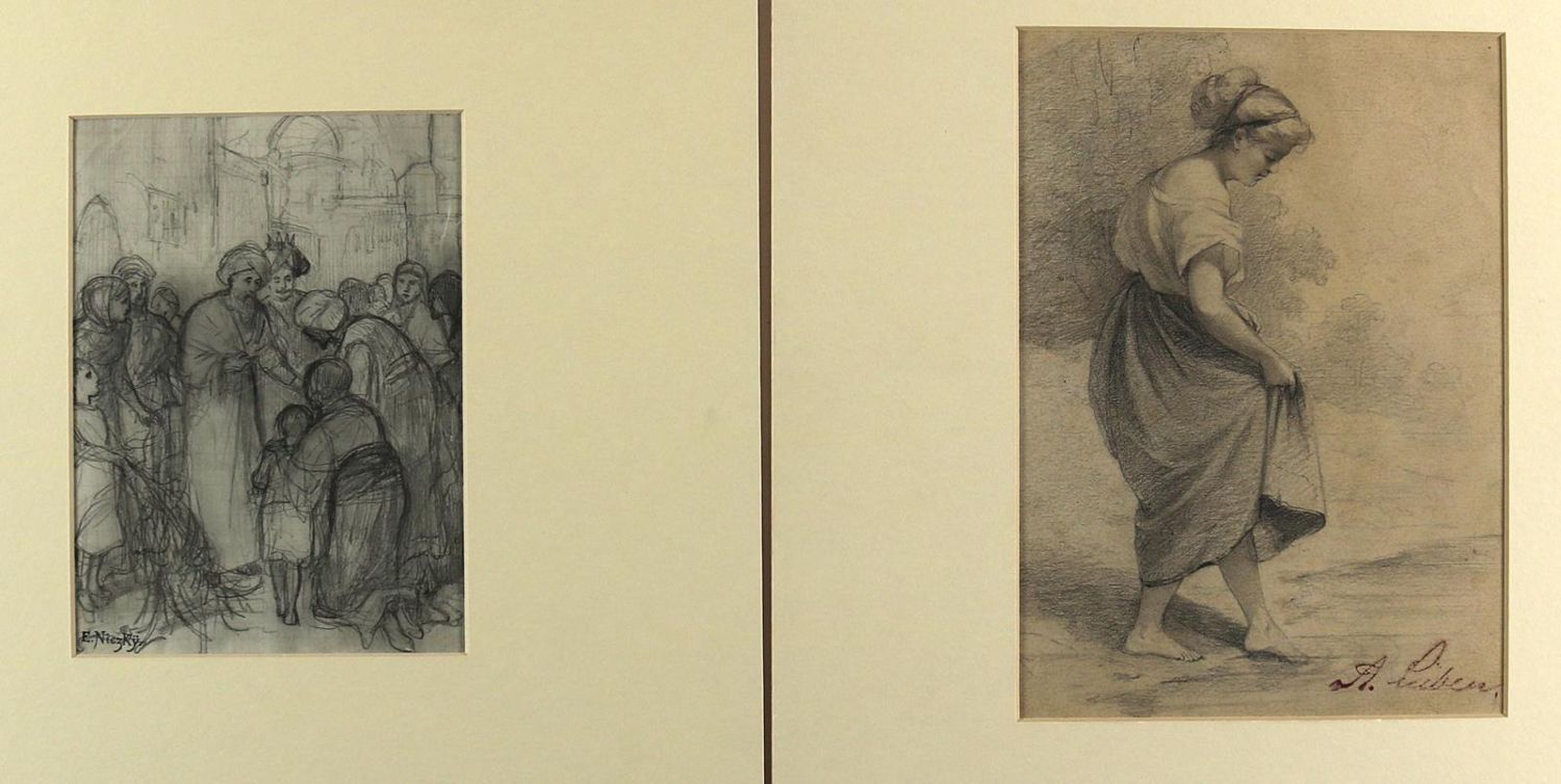 Große Abbildung Nr.4: 131-3345 Konvolut: (Künstlergraphik)