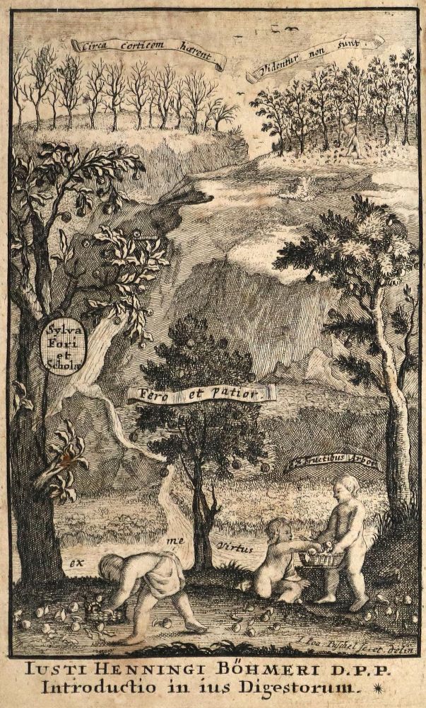 Große Abbildung Nr.2: 131-337 Böhmer,J.H.: (Juridica und Kriminologie)