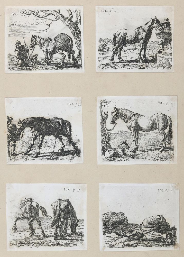 Große Abbildung Nr.2: 131-3375 Laer, Pieter Jacobsz van: (Künstlergraphik)