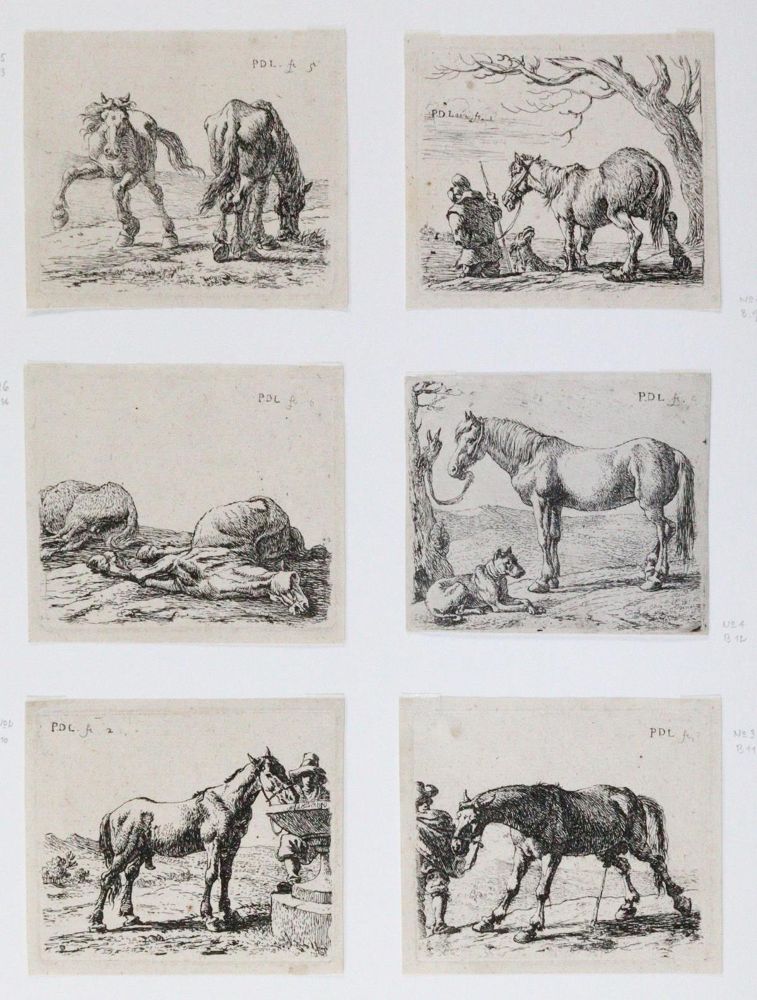 Große Abbildung Nr.6: 131-3376 Laer, Pieter Jacobsz van: (Künstlergraphik)
