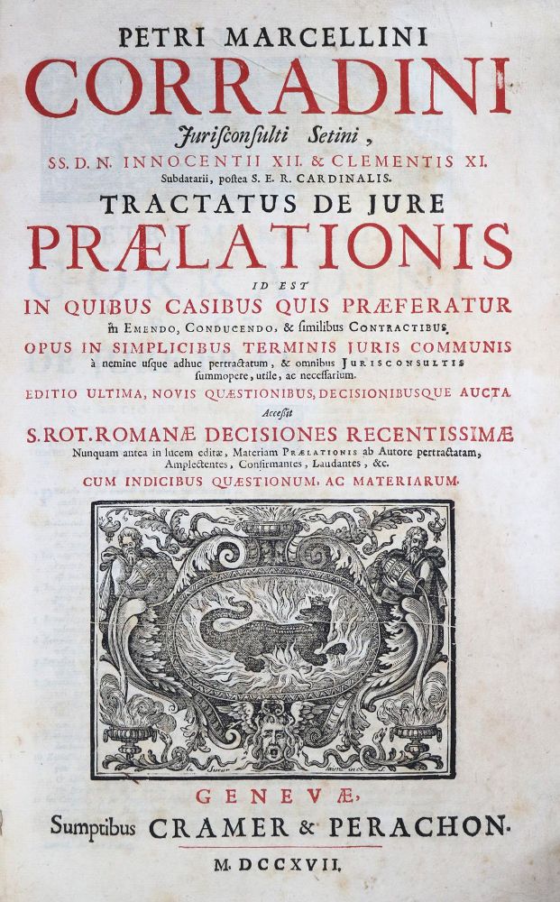 Große Abbildung Nr.1: 131-339 Corradino,P.M.: (Juridica und Kriminologie)