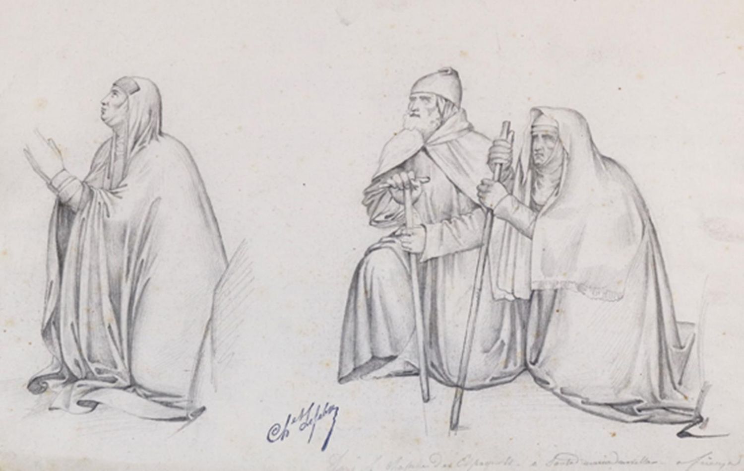 Große Abbildung Nr.1: 131-3393 Lefebvre, Charles Victor Eugène: (Künstlergraphik)