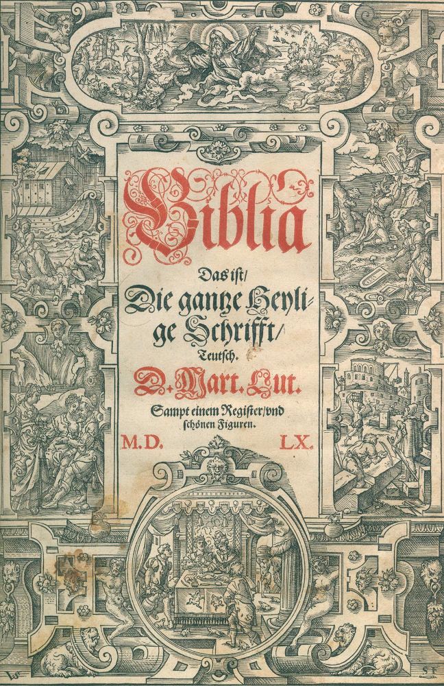 Große Abbildung Nr.1: 131-34 Biblia germanica.: (Bibeln)