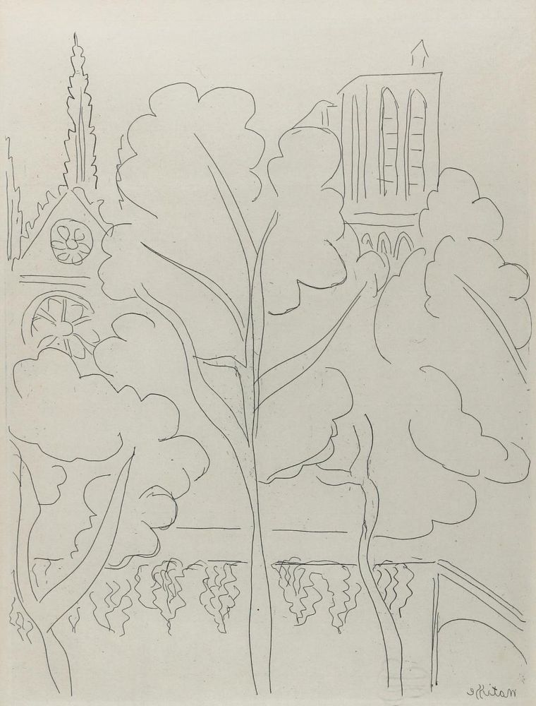 Große Abbildung Nr.1: 131-3442 Matisse, Henri: (Künstlergraphik)
