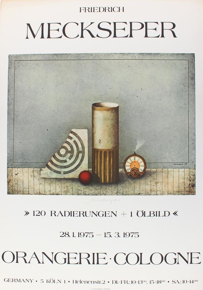 Große Abbildung Nr.1: 131-3446 Meckseper, Friedrich: (Künstlergraphik)