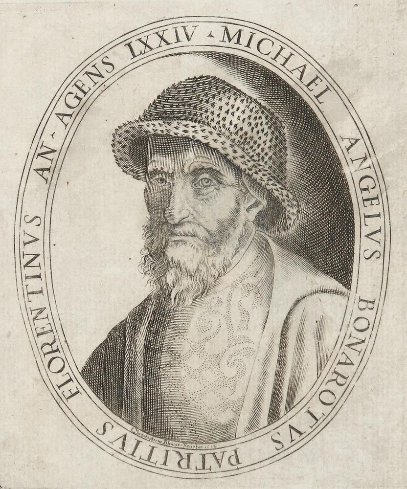 Große Abbildung Nr.1: 131-3455 Scultori, Adamo: (Künstlergraphik, Michelangelo)