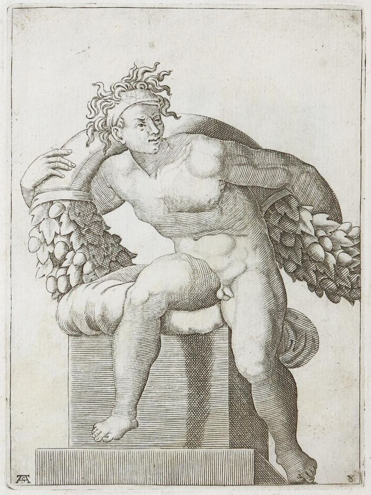 Große Abbildung Nr.2: 131-3455 Scultori, Adamo: (Künstlergraphik, Michelangelo)