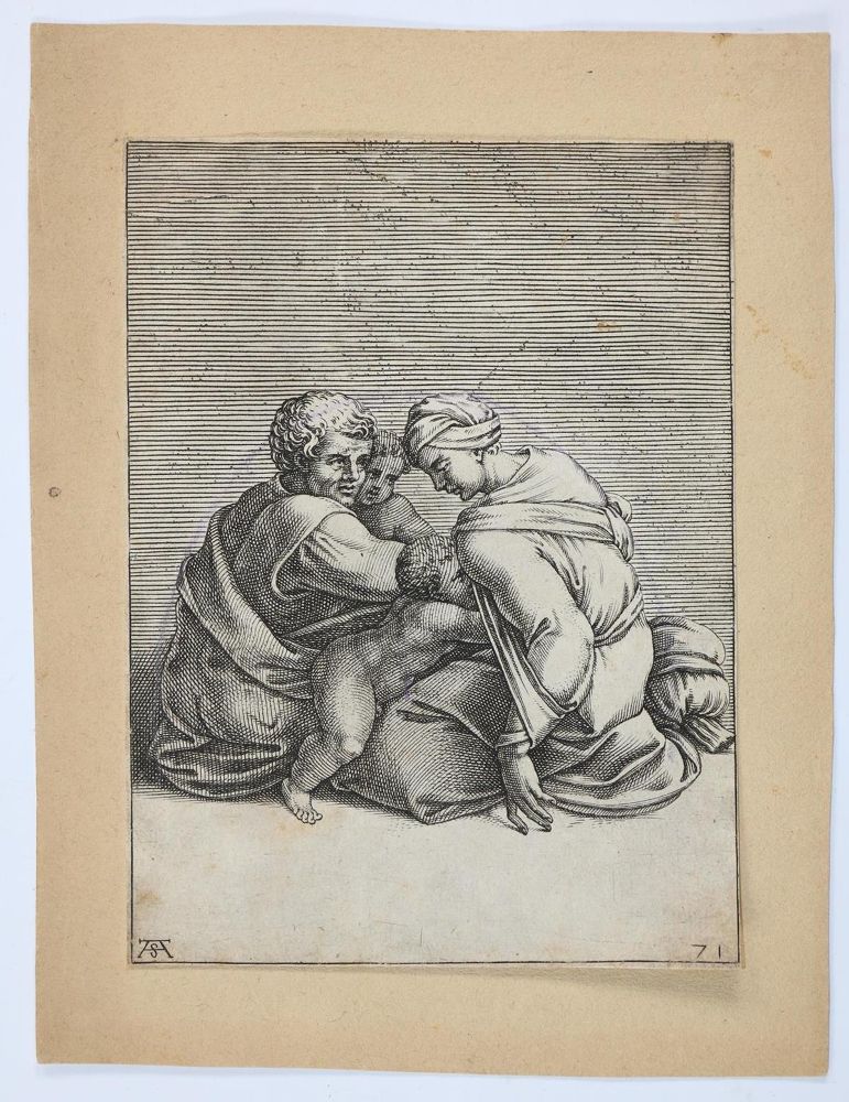Große Abbildung Nr.5: 131-3455 Scultori, Adamo: (Künstlergraphik, Michelangelo)