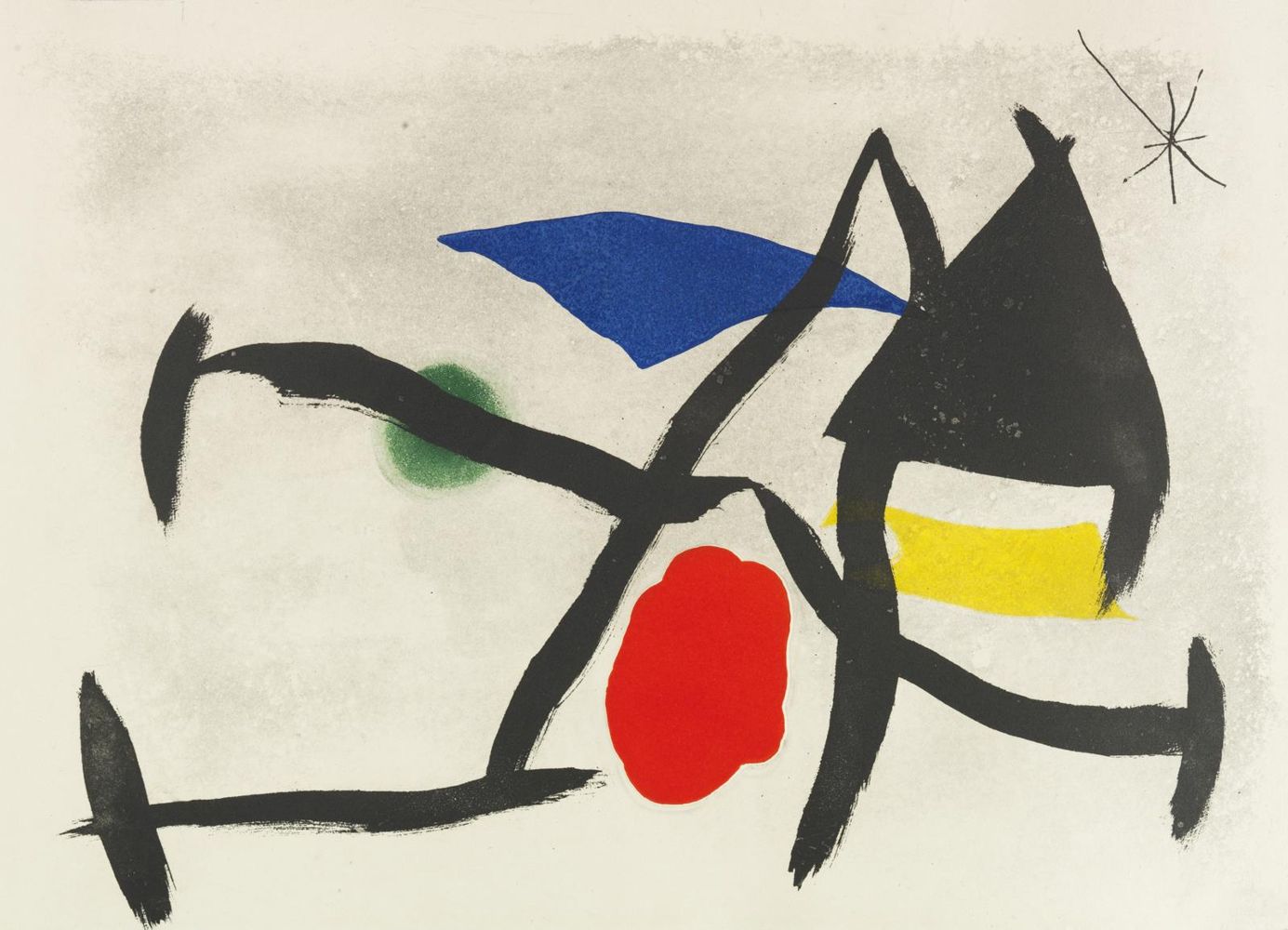 Große Abbildung Nr.1: 131-3458 Miró,J. - 32 Farbradierungen: (Künstlergraphik)