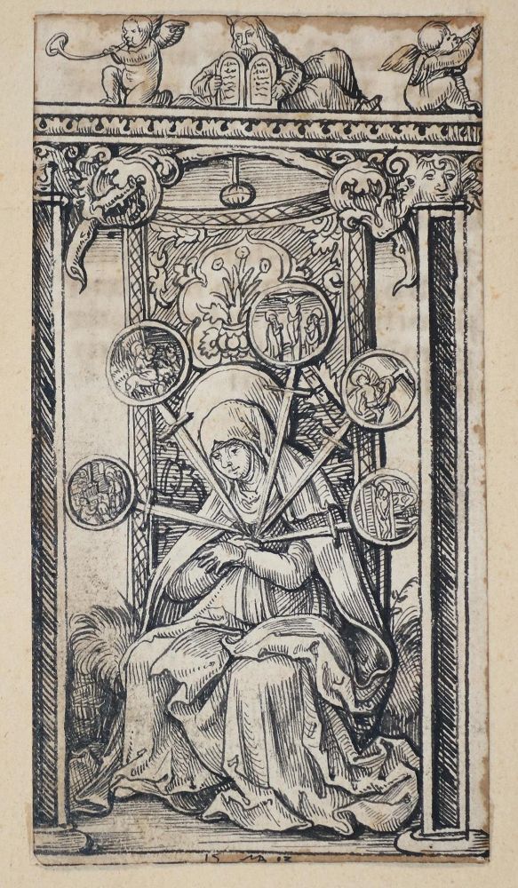 Große Abbildung Nr.3: 131-3465 Monogrammist MA: (Künstlergraphik)