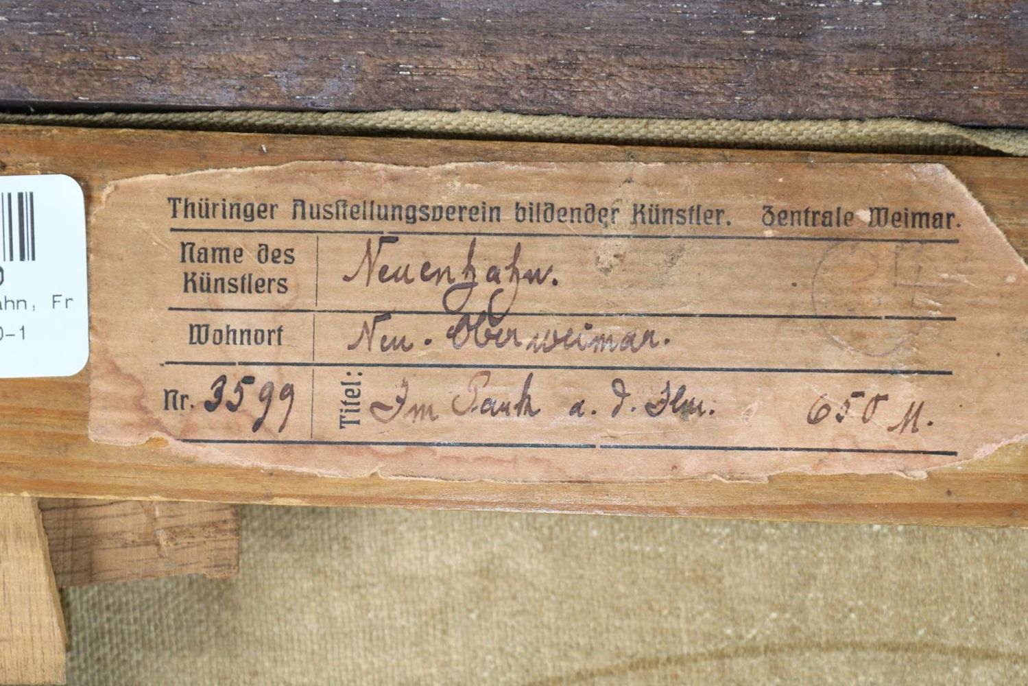 Große Abbildung Nr.3: 131-3483 Neuenhahn, Fritz: (Künstlergraphik)